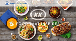Desktop Screenshot of kkfinefoods.co.uk